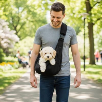 Sac transport pour chien voyage léger secure confort