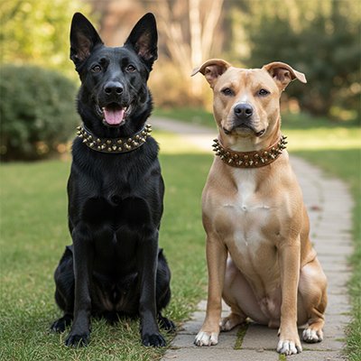 collier chien petit moyen grand robuste securite 